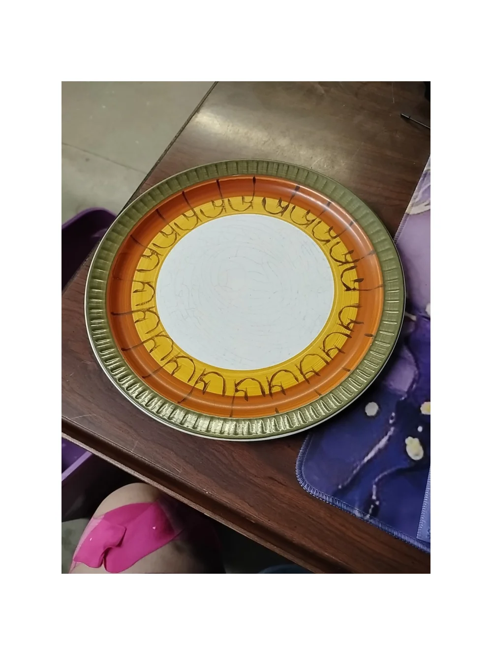 Lytton Stoneware Galaxy Stoneware Japan Vintage Dinner Plate Casual Ceram 8007
